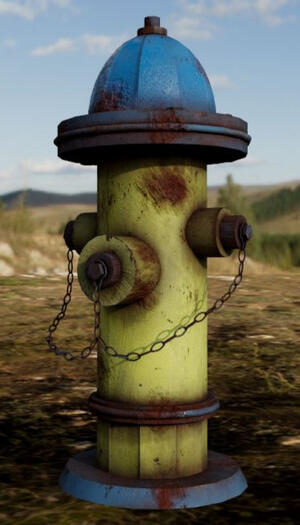 Modeled and textured through Maya and Substance Painter