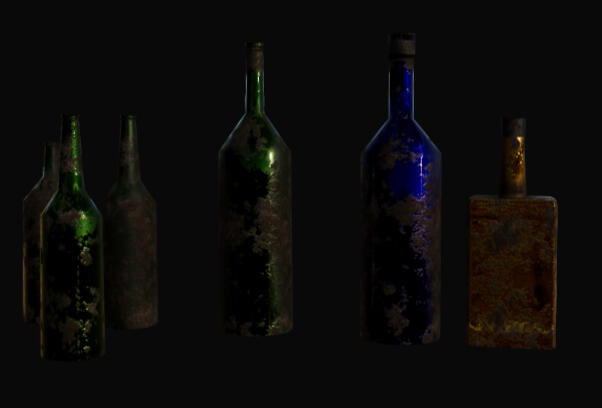 Modeled and textured through Maya and Substance Painter