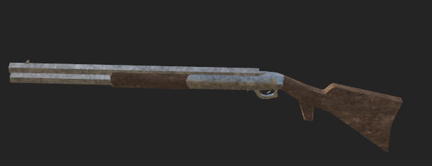 Double Barrel Shotgun